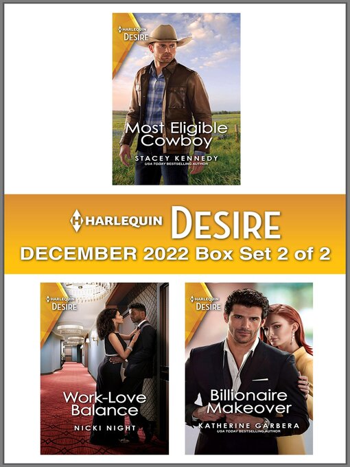 Title details for Harlequin Desire: December 2022 Box Set 2 of 2 by Stacey Kennedy - Wait list
